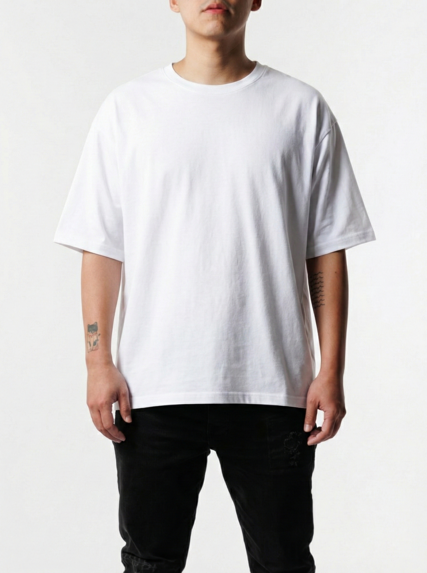 Grit S.Café® Essential Tee｜咖啡紗基本款素 Tee｜白