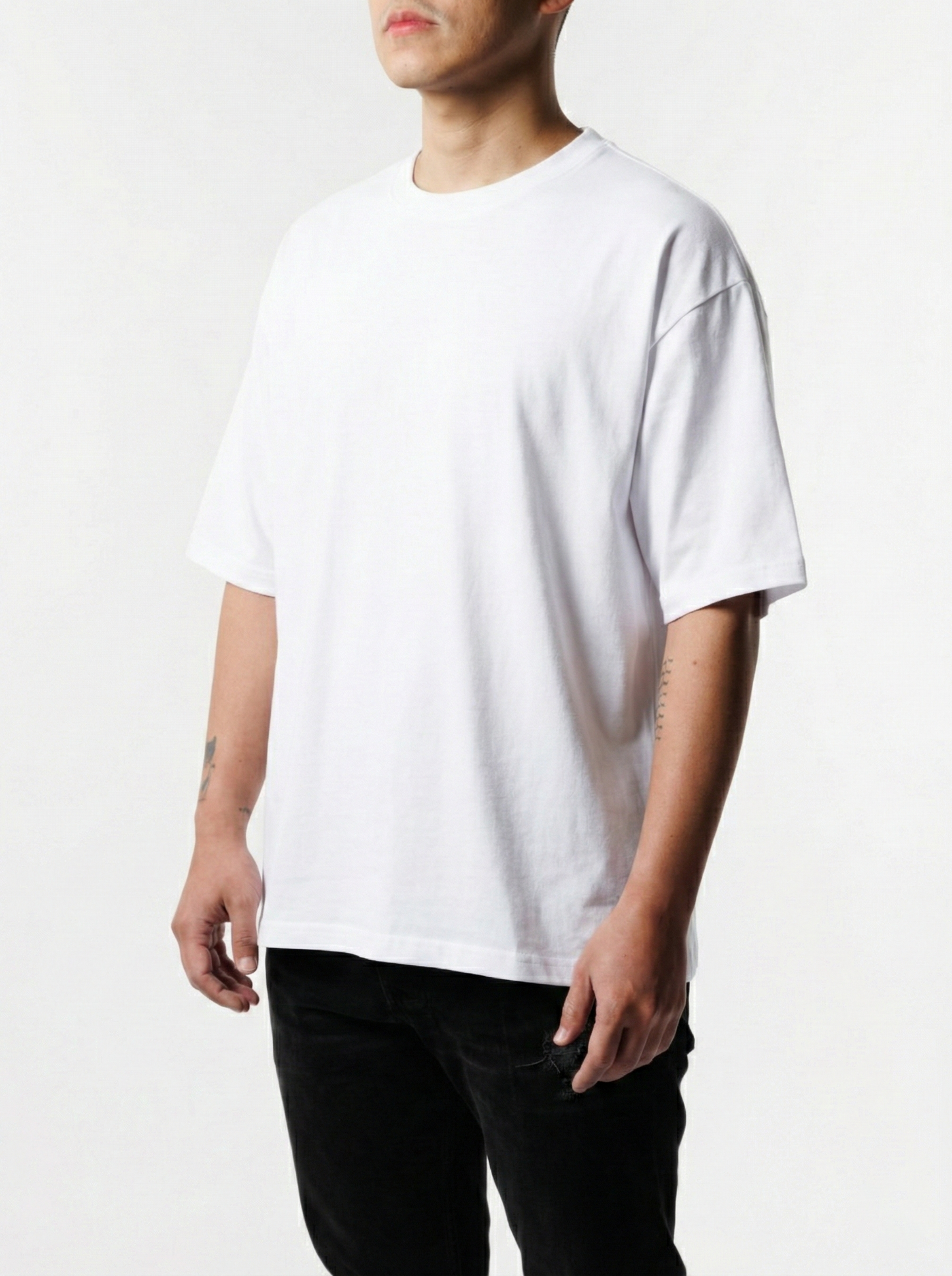 Grit S.Café® Essential Tee｜咖啡紗基本款素 Tee｜白